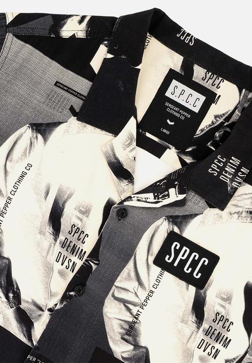 S.P.C.C - Bonello Shirt Signature Short Sleeve Woven Shirt - Buttermilk