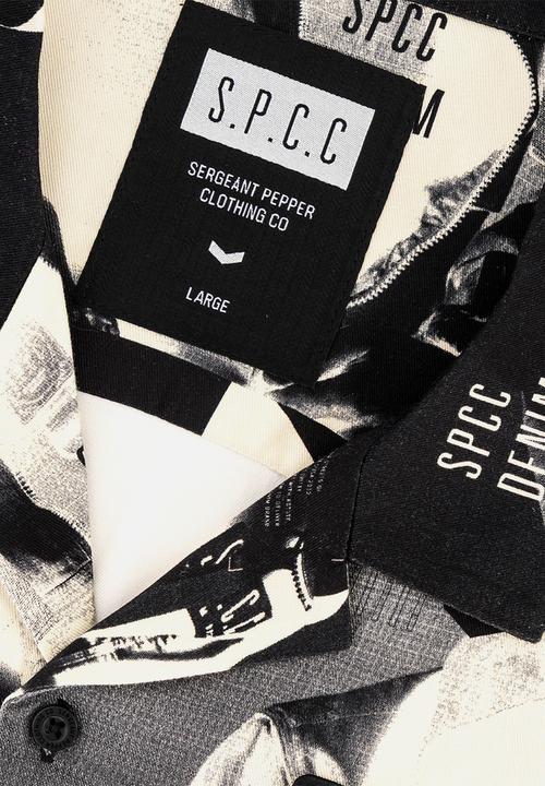 S.P.C.C - Bonello Shirt Signature Short Sleeve Woven Shirt - Buttermilk