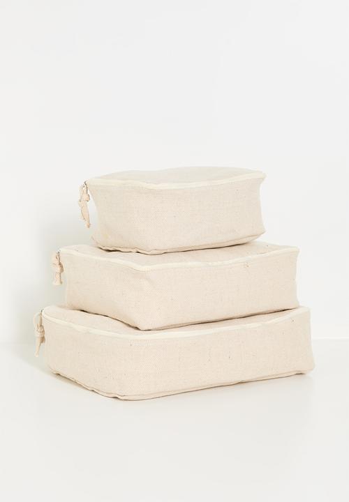 Bathroom Solutions - Juco large  storage bag - natural