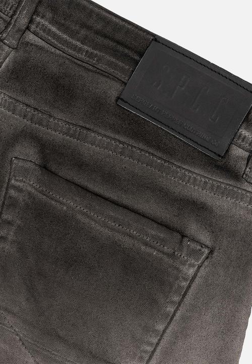 S.P.C.C - Underworld Jeans  - Trench Fit Premium Denims Washed Black