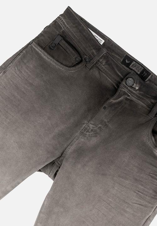 S.P.C.C - Underworld Jeans  - Trench Fit Premium Denims Washed Black
