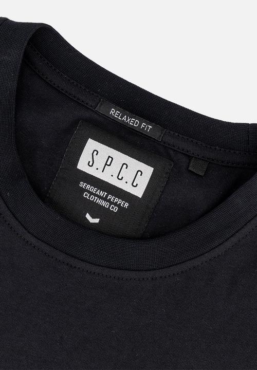 S.P.C.C - Recon Alloy Tee  - Relaxed Fit Signature Tees Black