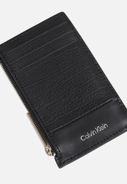 Calvin Klein - Subtle Mix N/S Cardholder 6Cc - Black Grain/Smooth