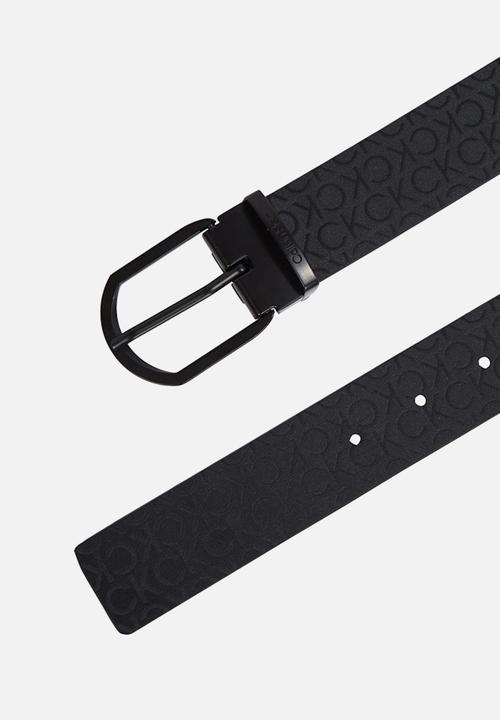 Calvin Klein - Adj Casual Round Mono 35Mm - Industrial Mono Black