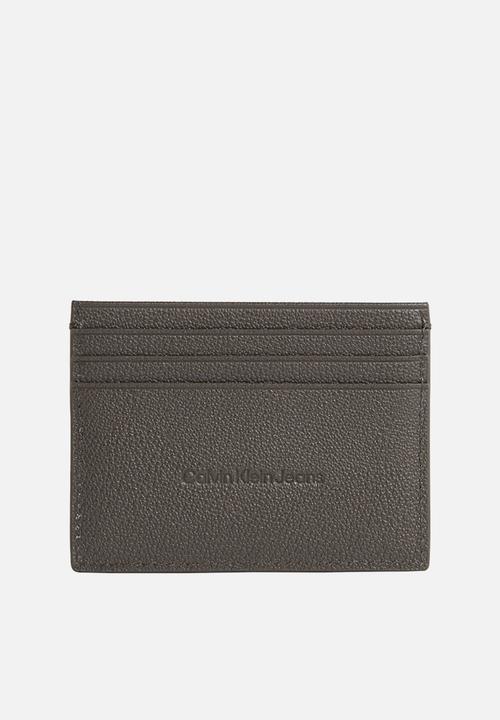 Calvin Klein - Sculpted Impression Card Case - Beluga