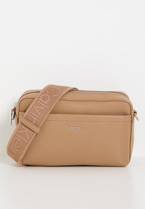 CK must convertible camera bag- brown