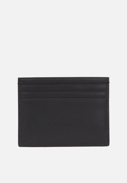 Calvin Klein - Mono Logo Card Case - Na Black