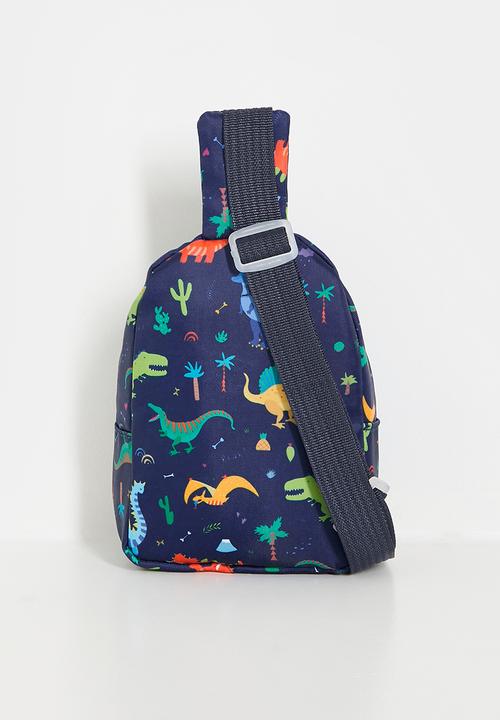 Pop Candy - Top loading crossbody bag - navy/dino world