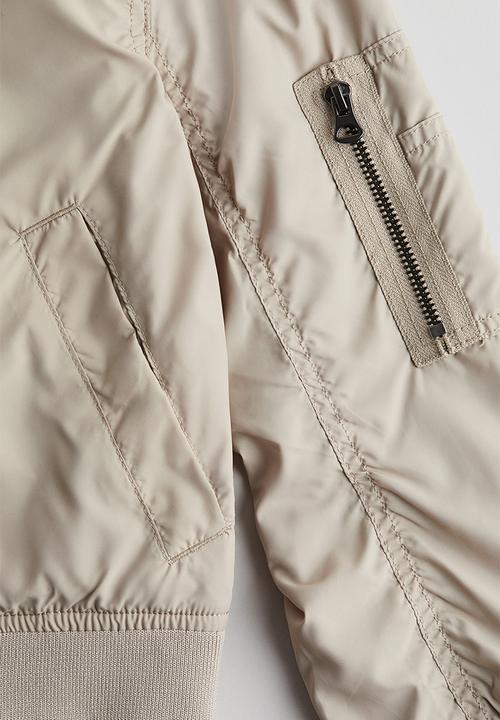 H&M - Bomber jacket - light mole 