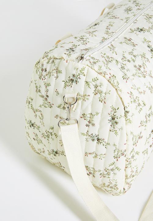 Pop Candy - Nappy duffel bag - ecru/floral