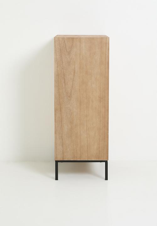 Sixth Floor - Jenin 4 drawer storage - Natural