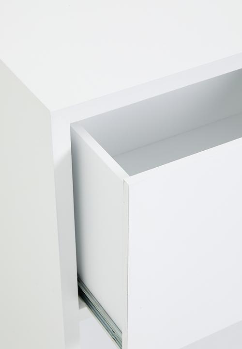 Sixth Floor - Carlo console - white