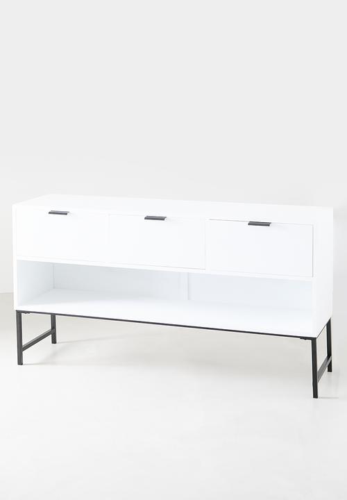 Sixth Floor - Carlo console - white