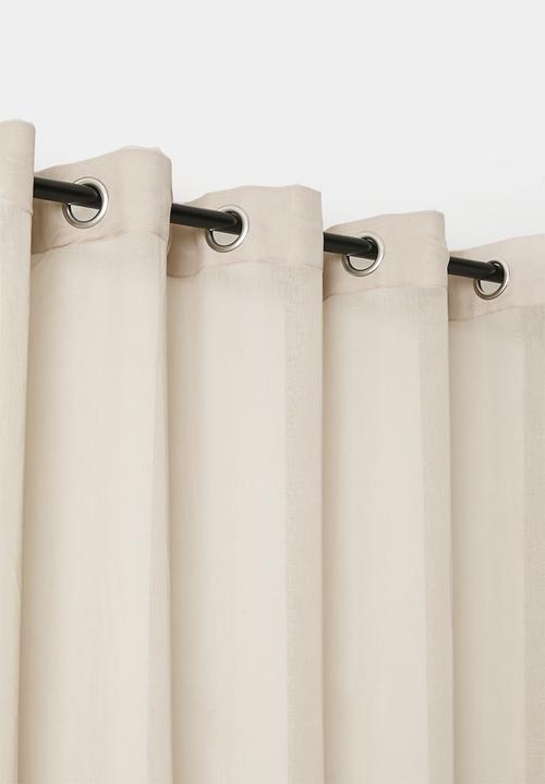 Sixth Floor - Spectra sheer Eyelet Curtain - Natural