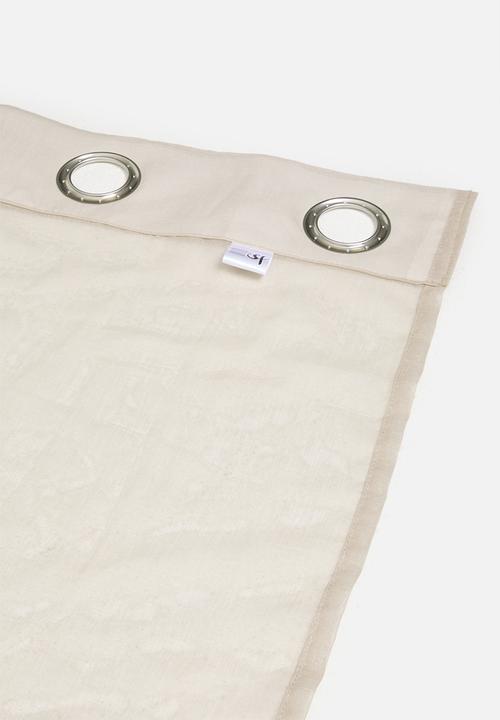 Sixth Floor - Spectra sheer Eyelet Curtain - Natural