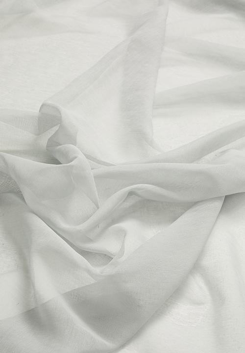 Sixth Floor - Spectra sheer Taped Curtain - Soft Grey