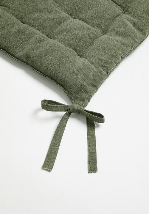 H&S - Essential seat set of 2 cushion - green