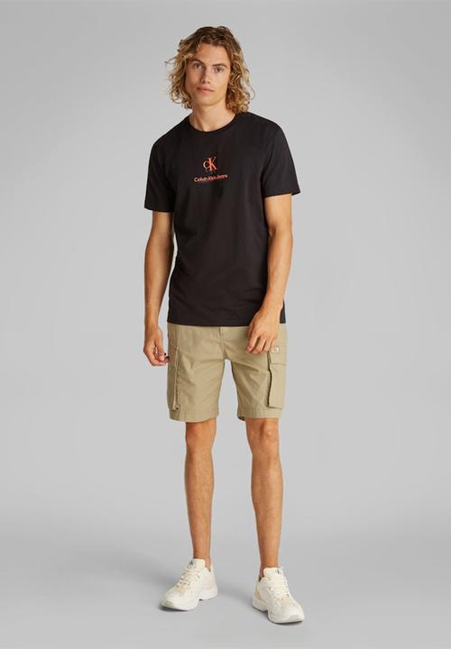 Calvin Klein - Shadow Logo Tee - Ck Black