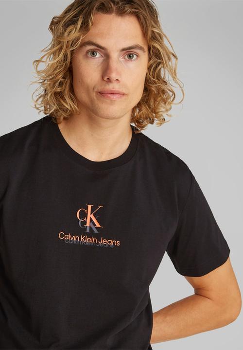Calvin Klein - Shadow Logo Tee - Ck Black