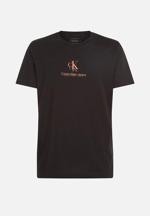 Calvin Klein - Shadow Logo Tee - Ck Black