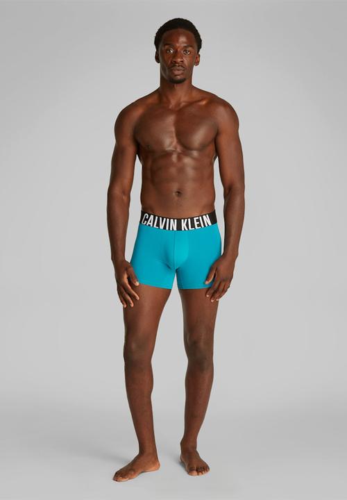 Calvin Klein - Boxer Brief 3 Pack - Misty Grey, Black &  Blossom Green