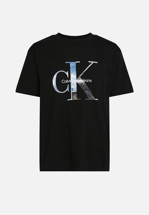 Calvin Klein - Photo Monogram Tee - Ck Black