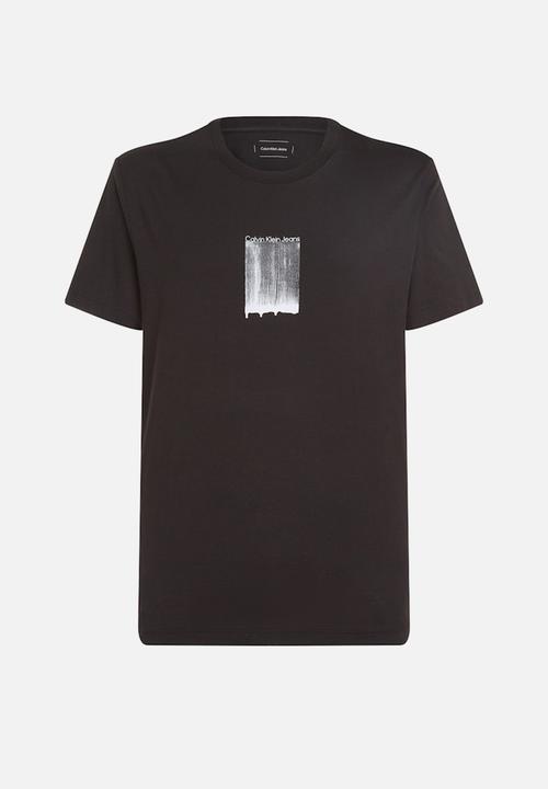 Calvin Klein - Brush Stroke Graphic Tee - Ck Black