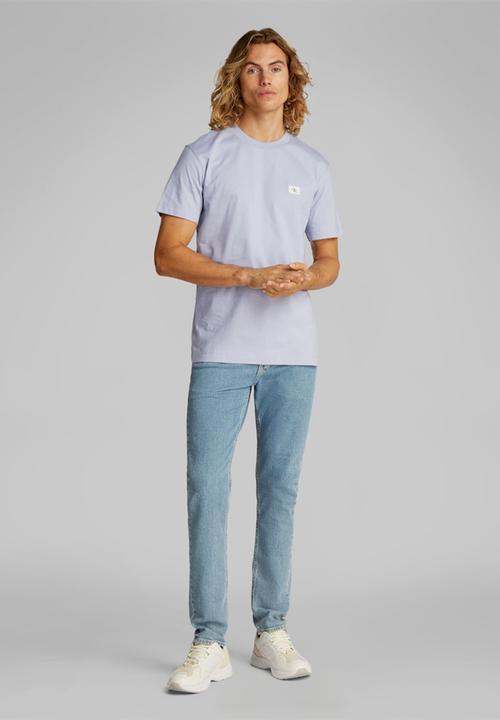Calvin Klein - Woven Label Regular Tee - Aleutian