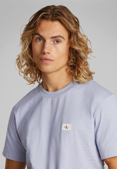 Calvin Klein - Woven Label Regular Tee - Aleutian