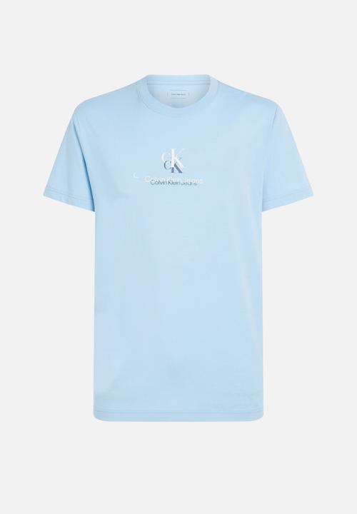 Calvin Klein - Shadow Logo Tee - Blue Bell