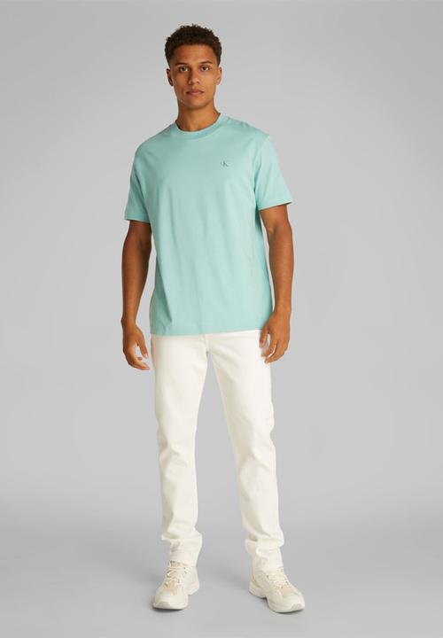 Calvin Klein - Painted Calvin Klein Jeans Tee - Fresh Mint