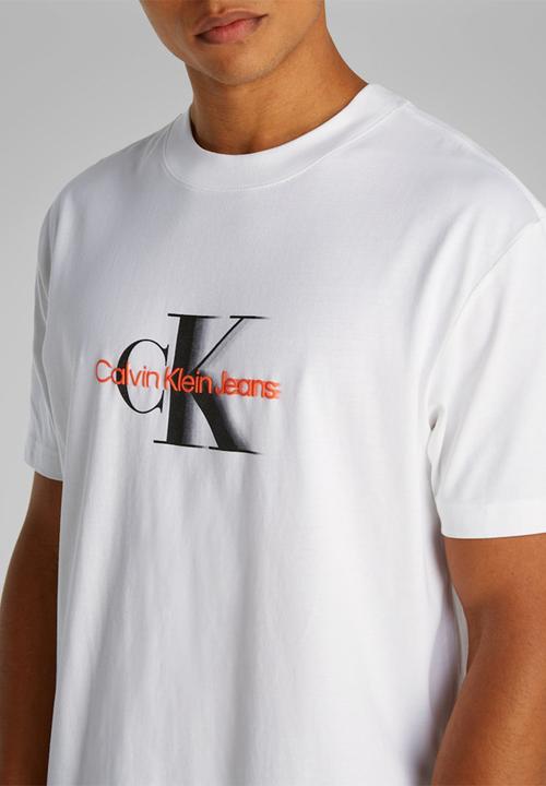 Calvin Klein - Monologo Shift Tee - Bright White