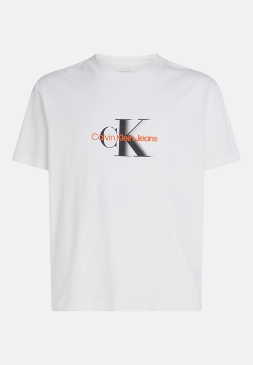 Calvin Klein - Monologo Shift Tee - Bright White