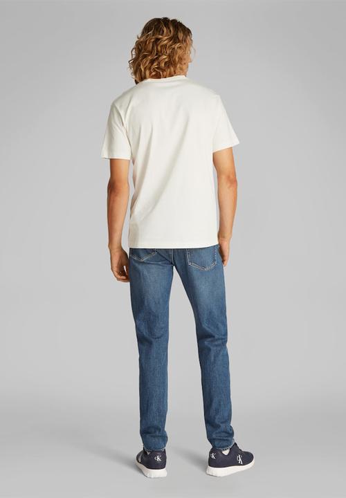 Calvin Klein - Serif Box Graphic Tee - Tofu