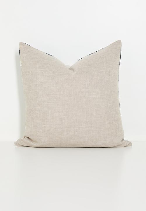 Hertex Fabrics - Karoo cushion cover - Blue &  Neutral 
