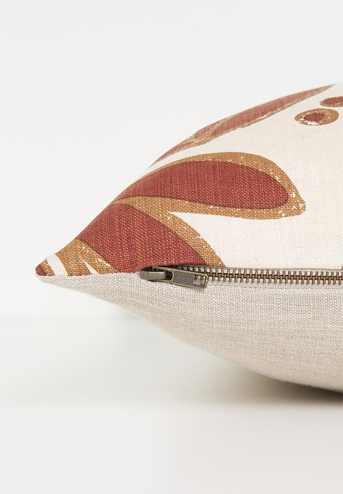 Hertex Fabrics - Karoo cushion cover - Rust