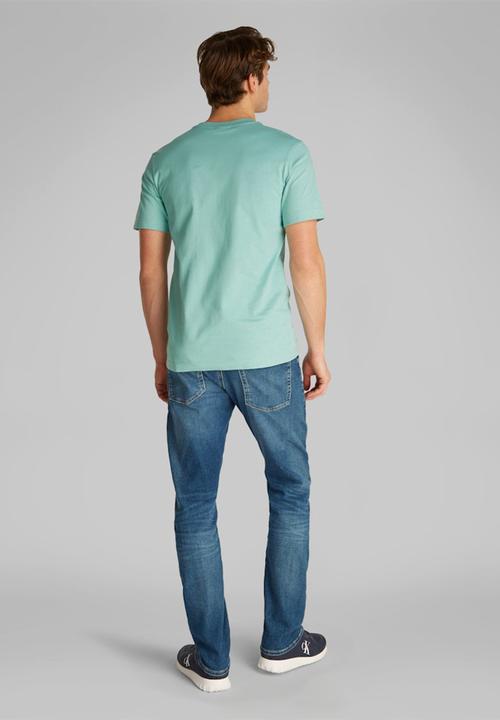 Calvin Klein - Woven Label Regular Tee - Fresh Mint