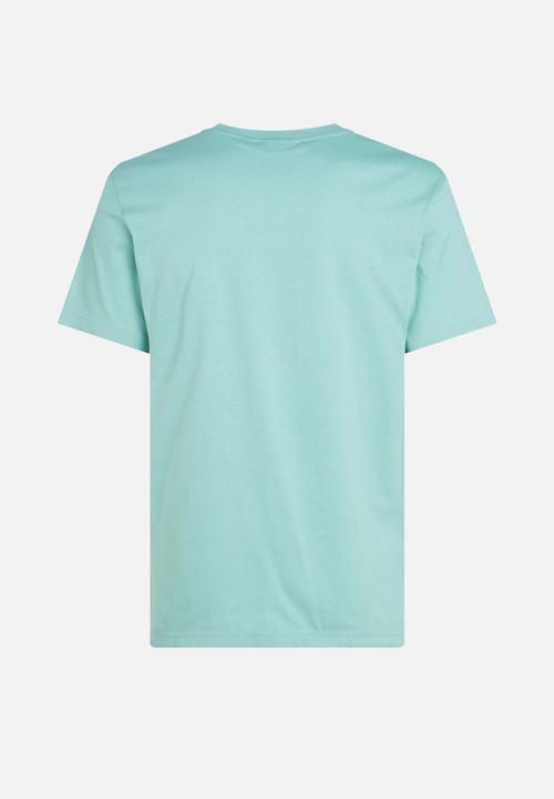 Calvin Klein - Woven Label Regular Tee - Fresh Mint