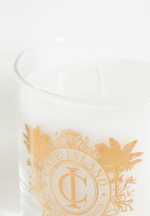 CAPE ISLAND - Black gold classic candle
