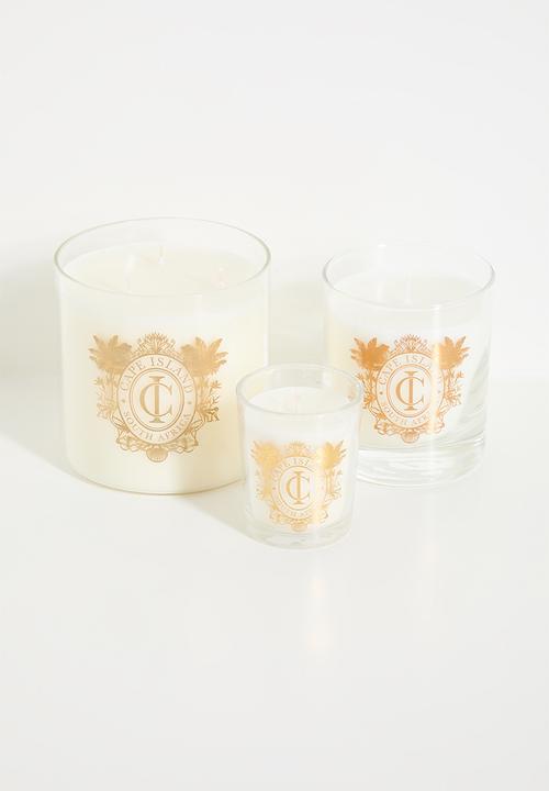 CAPE ISLAND - Black gold classic candle