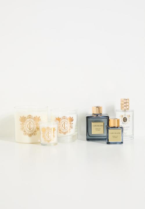 CAPE ISLAND - Black gold classic candle