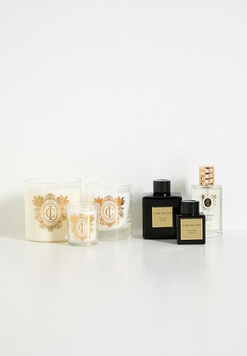 CAPE ISLAND - Black gold mini candle1