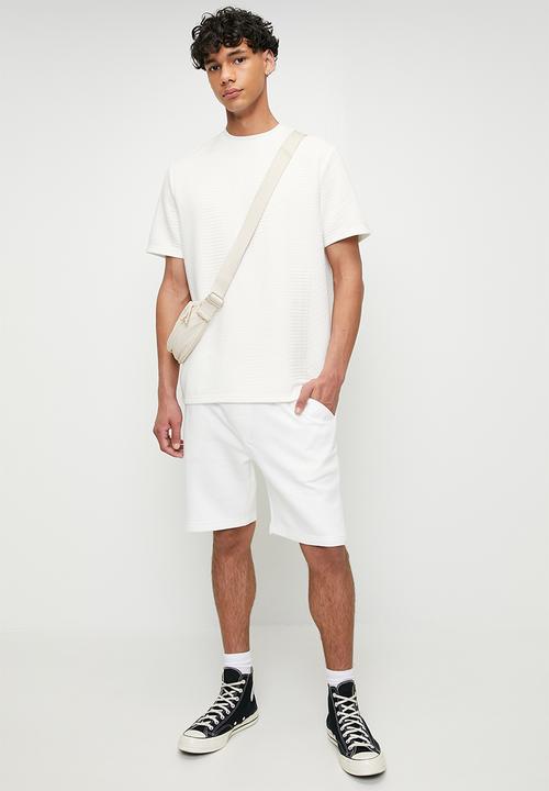 Brave Soul - T-Shirts - Cream