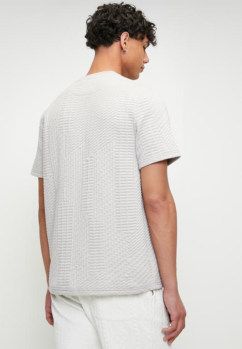 Brave Soul - T-Shirts - Silver Grey