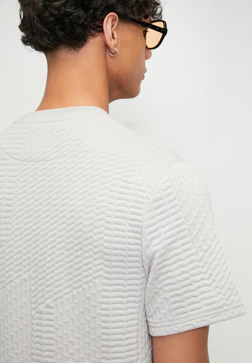 Brave Soul - T-Shirts - Silver Grey