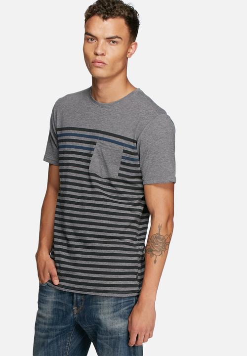 Only & Sons - Striped fitted tee