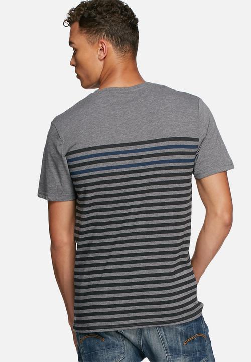 Only & Sons - Striped fitted tee