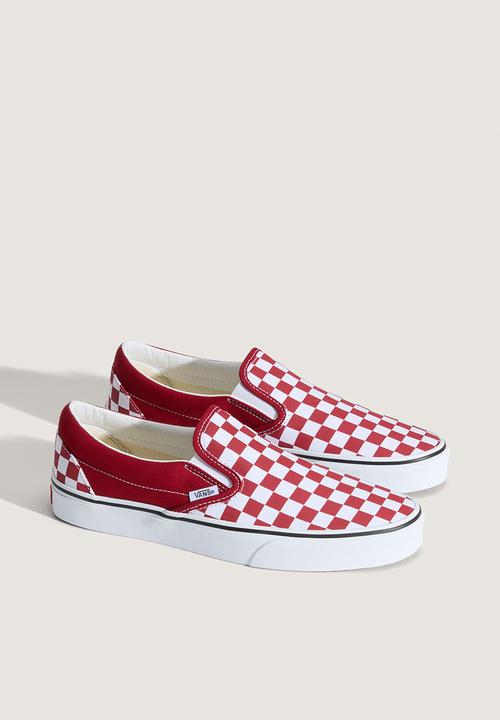 Vans - Classic Slip-On - Checkerboard Chili Pepper
