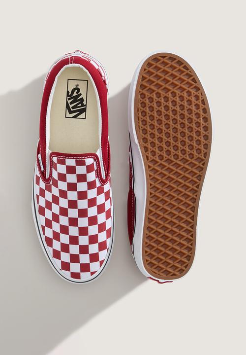 Vans - Classic Slip-On - Checkerboard Chili Pepper