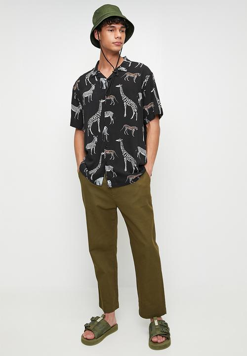 Brave Soul - Grevy Shirt - Jet Black